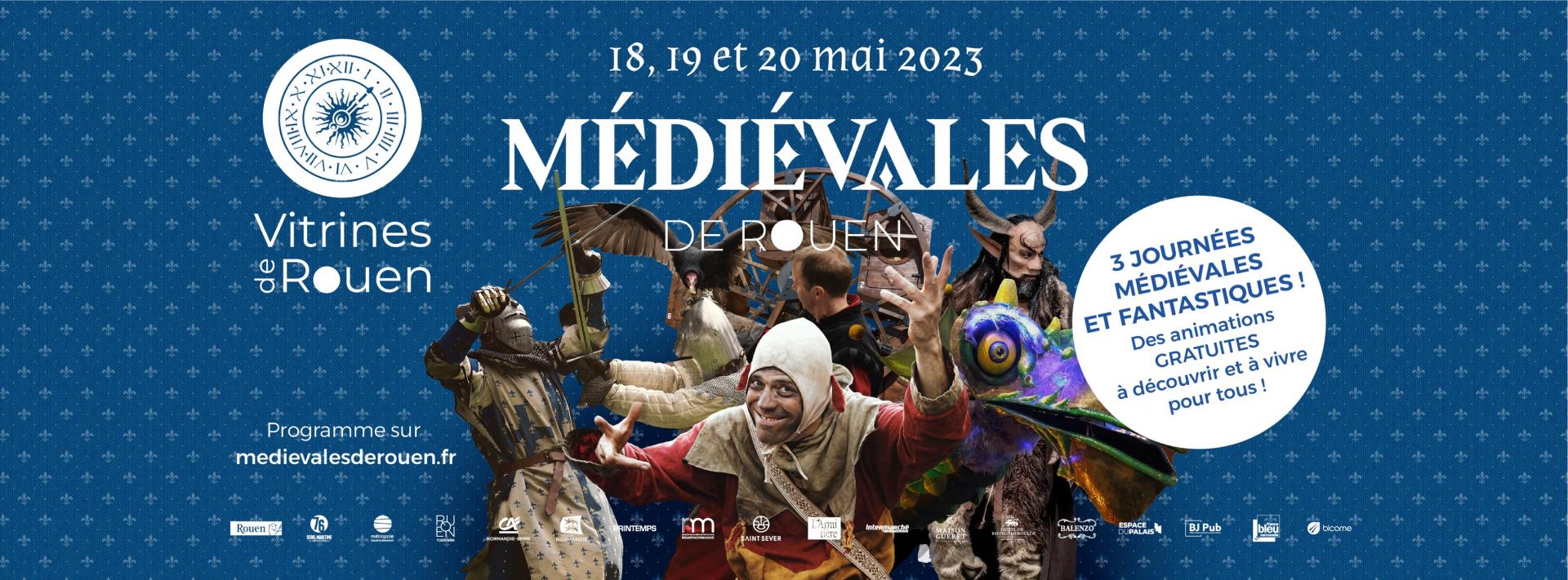 Les médiévales de Rouen du 18 au 20 mai 2023